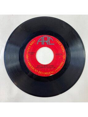 Vintage Earth Wind & Fire Lets Groove 45 Rpm Vinyl Single Funky Disco Collectors
